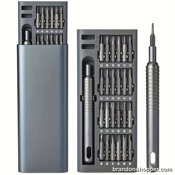 Compact 25-In-1 Mini Screwdriver Kit